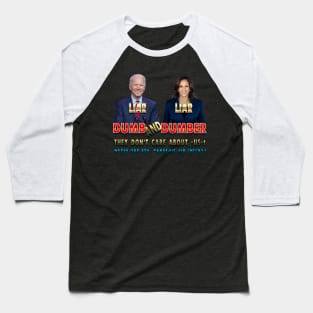 Biden Harris Dumb & Dumber Baseball T-Shirt